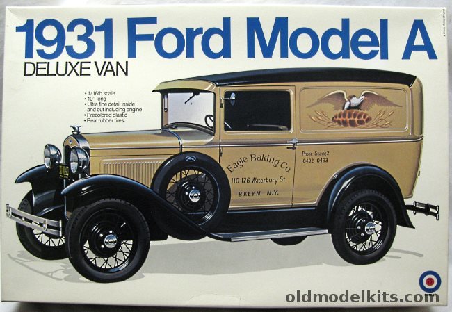 Entex 1/16 1931 Ford Model A Deluxe Van, 9016